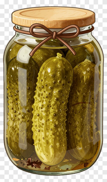 Jar Of Pickles PNG