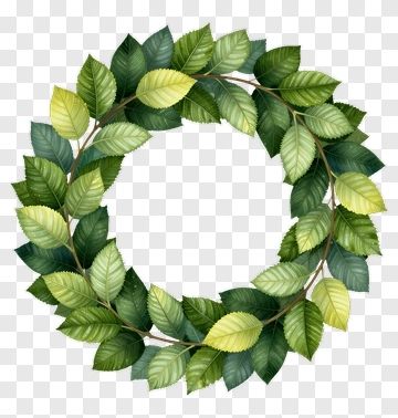 Leaf Wreath PNG