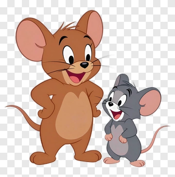 Cartoon Mice Characters PNG