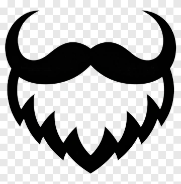 Black Beard Icon PNG
