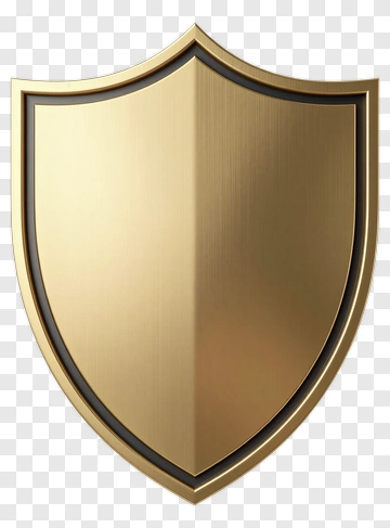 Gold Shield PNG