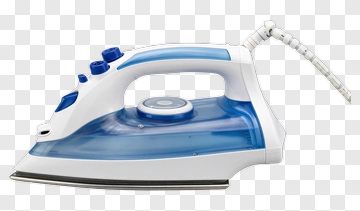 Blue Electric Iron PNG
