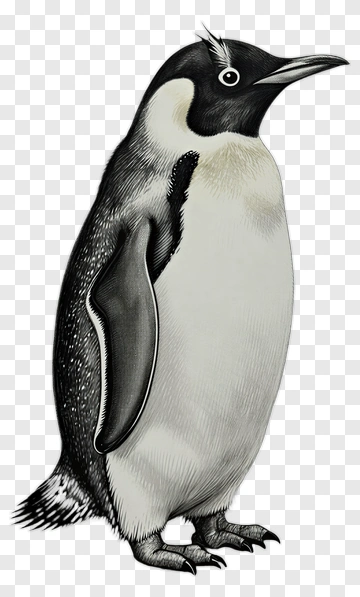 Illustration Of A Penguin PNG