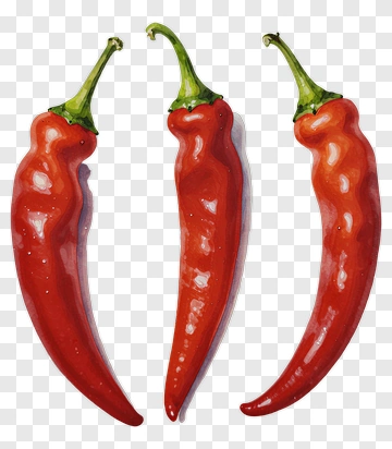 Red Chili Peppers PNG