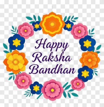 Floral Wreath For Raksha Bandhan PNG