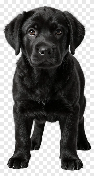 Black Labrador Puppy PNG