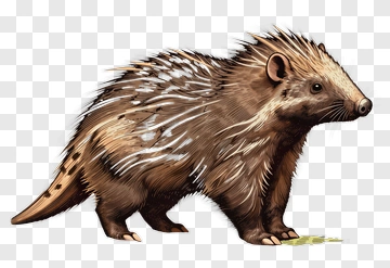 Porcupine Illustration PNG