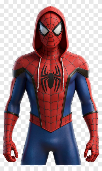 Spider-Man In A Red And Blue Costume PNG