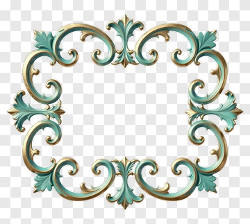 Ornate Decorative Frame PNG