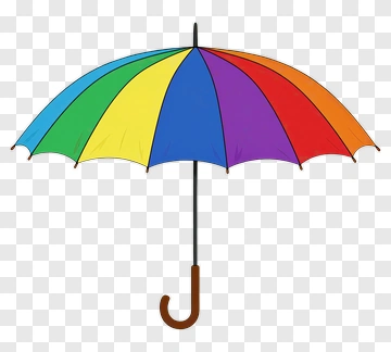 Colorful Umbrella PNG