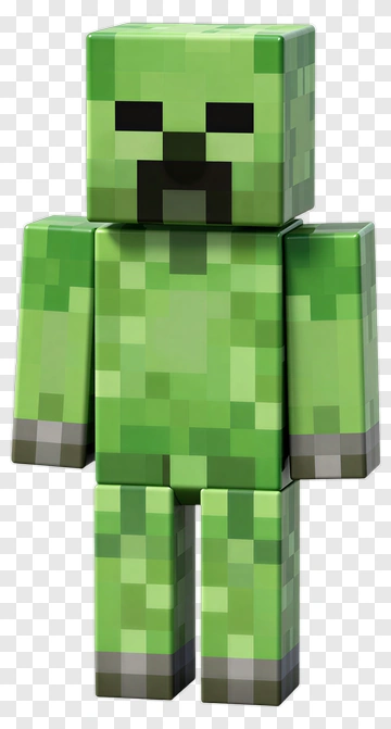 Minecraft Creeper Character PNG