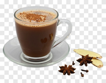Cup Of Spiced Hot Chocolate With Star Anise PNG