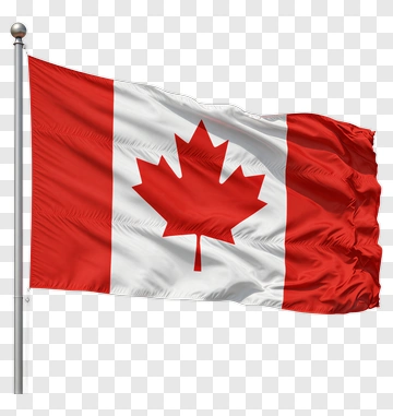 Canadian Flag Waving PNG