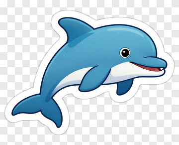 Cartoon Dolphin PNG