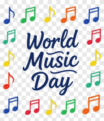 World Music Day Celebration PNG