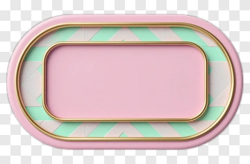 Colorful Decorative Frame PNG