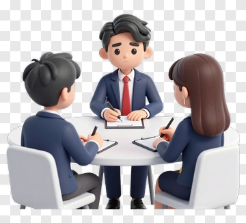 Business Team In A Meeting PNG