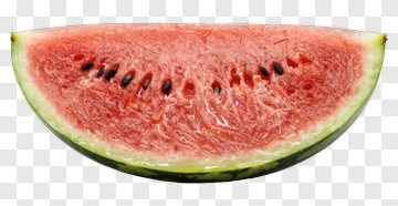 Fresh Watermelon Slice PNG