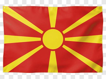 Flag Of North Macedonia PNG
