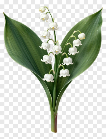 Lily Of The Valley Flower Arrangement PNG