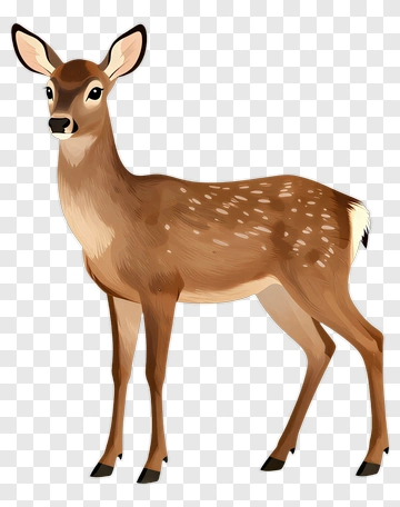 Cartoon Deer PNG