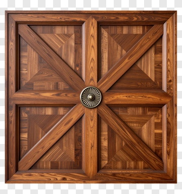 Wooden Decorative Ceiling Panel PNG