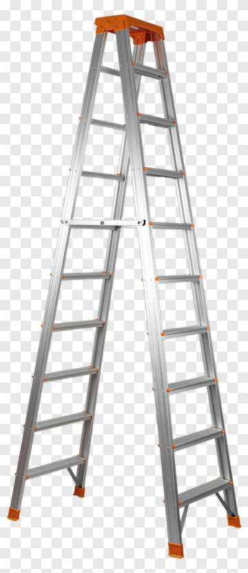 Aluminum Step Ladder PNG