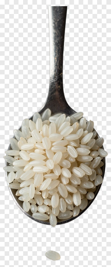 Spoonful Of White Rice PNG