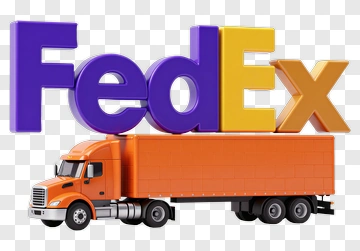 Fedex Delivery Truck PNG