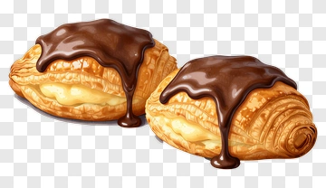 Chocolate Croissants PNG