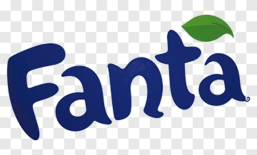 Fanta Logo With Leaf PNG