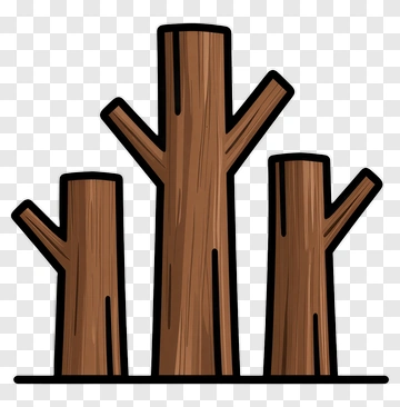 Cartoon Tree Stumps PNG