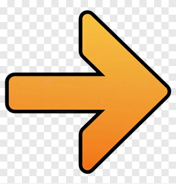 Orange Arrow Icon PNG