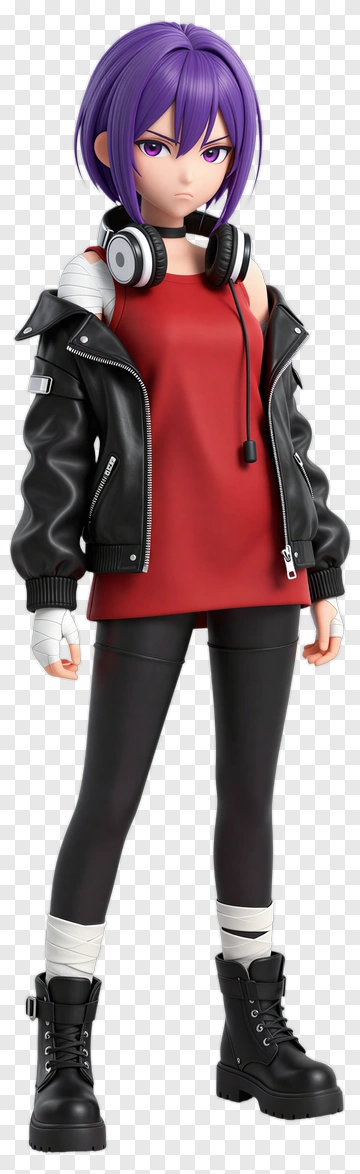 3D Character In Stylish Outfit PNG