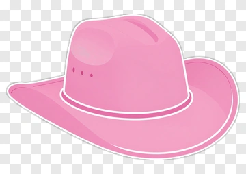 Pink Cowboy Hat PNG