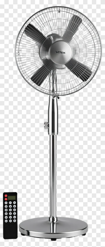 Stand Fan With Remote Control PNG