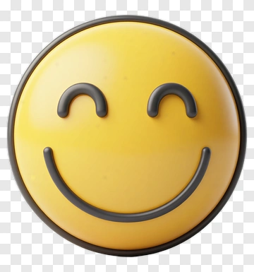 Smiling Emoji Face PNG