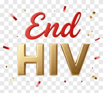 End Hiv Campaign Message PNG