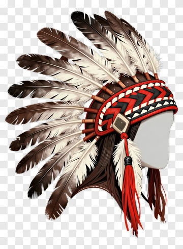 Native American Feather Headdress PNG