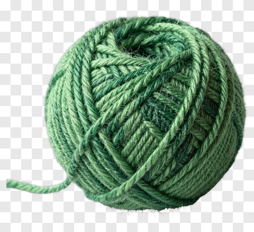 Green Yarn Ball PNG