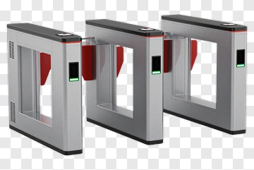 Turnstile Gate Access Control System PNG