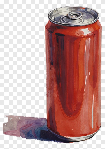 Red Soda Can PNG