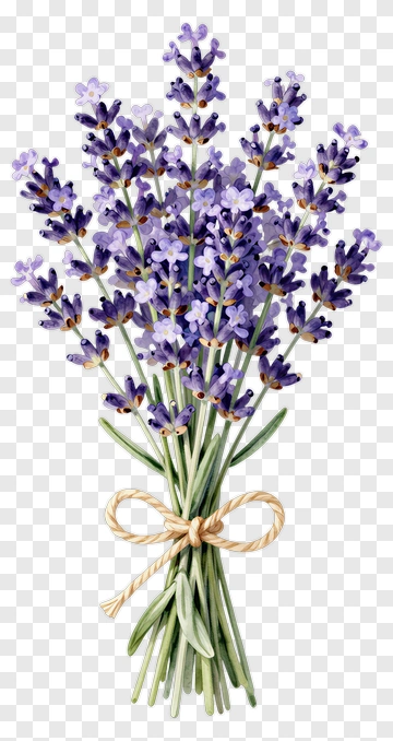 Lavender Bouquet PNG