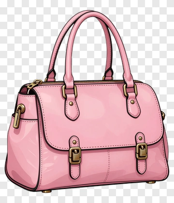 Pink Handbag PNG