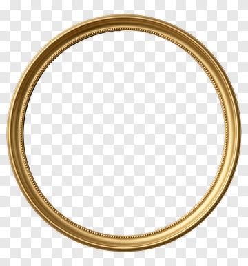 Gold Picture Frame PNG
