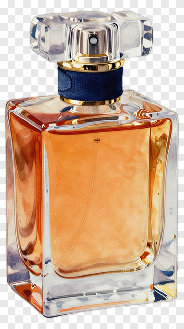 Elegant Perfume Bottle PNG
