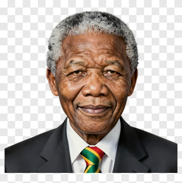 Nelson Mandela Portrait PNG