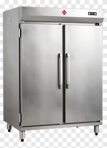 Stainless Steel Commercial Refrigerator PNG