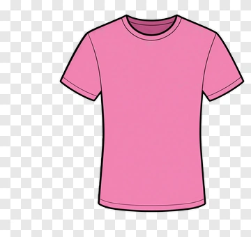 Pink T-Shirt PNG