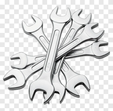 Collection Of Wrenches PNG